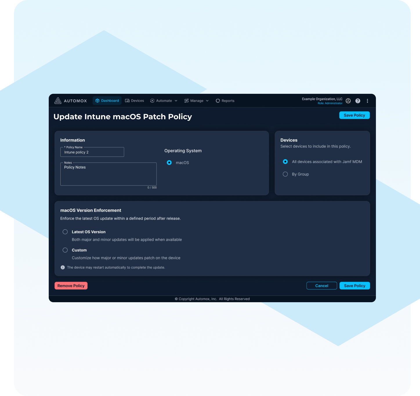Patch Apple Silicon Macs through the Bootstrap Token Intune already holds
